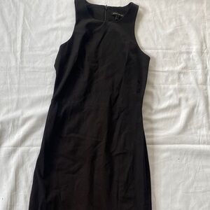 Banana Republic Black Halter Midi Dress